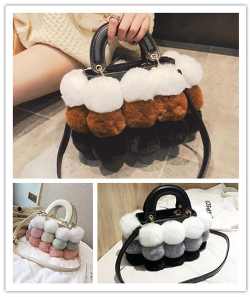 shoulder bags the autumn style sweet lady 2021 fashion winter furry pu leather purses women's designer handbag bag
shoulder bags the autumn style sweet lady 2021 fashion winter furry pu leather purses women's designer handbag bag