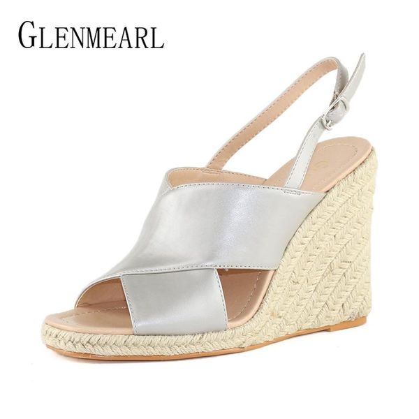 women sandals summer leather shoes woman high heels open toe strap flip flops platform wedge heel plus size female do, Black
women sandals summer leather shoes woman high heels open toe strap flip flops platform wedge heel plus size female do, Black