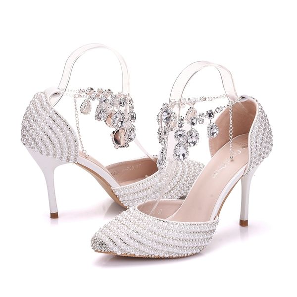 dress shoes crystal queen bride's from women strass pointed finger high leap bombs wedding at night ladies t2t9, Black
dress shoes crystal queen bride's from women strass pointed finger high leap bombs wedding at night ladies t2t9, Black