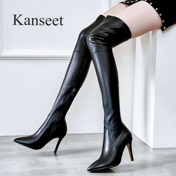 boots kanseet thigh high 2021 arrival autumn winter black women over the knee fashion thin heels shoes 40
boots kanseet thigh high 2021 arrival autumn winter black women over the knee fashion thin heels shoes 40