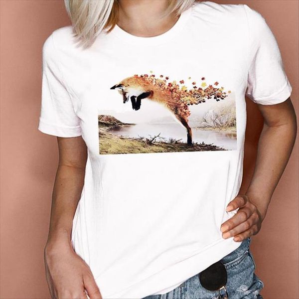 graphic animal trend style women t shirt short sleeve fashion 90s cartoon summer print female clothes tees, White
graphic animal trend style women t shirt short sleeve fashion 90s cartoon summer print female clothes tees, White
