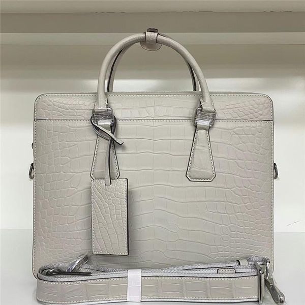 briefcases authentic crocodile belly skin mafinish nude color briefcase businessmen working totes genuine alligator leather male handbag
briefcases authentic crocodile belly skin mafinish nude color briefcase businessmen working totes genuine alligator leather male handbag