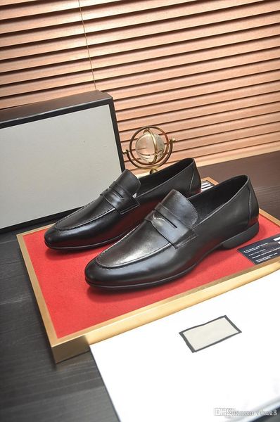 l5 21ss luxury brands penny loafers men casual shoes slip on leather dress shoes big size 38-45 brogue carving loafer driving party 22, Black
l5 21ss luxury brands penny loafers men casual shoes slip on leather dress shoes big size 38-45 brogue carving loafer driving party 22, Black