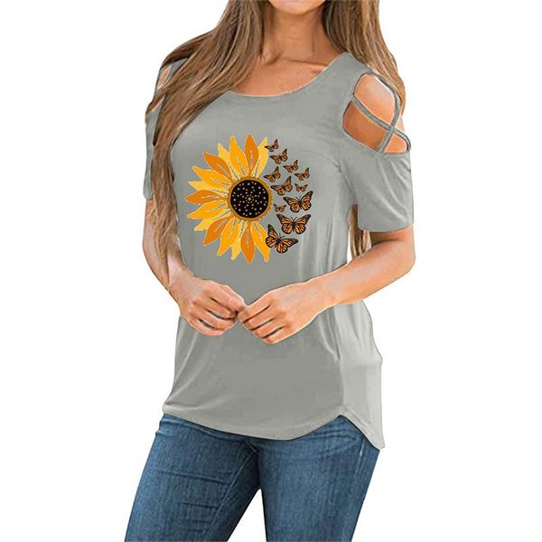 women's t-shirt summer black floral print short sleeve t-shirts women casual off the shoulder tees female simple basic tshirts for lad, White
women's t-shirt summer black floral print short sleeve t-shirts women casual off the shoulder tees female simple basic tshirts for lad, White