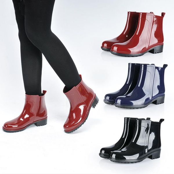 boots women short rain non-slip lace-up waterproof ankle girls outdoor water walk shoes motorcycle, Black
boots women short rain non-slip lace-up waterproof ankle girls outdoor water walk shoes motorcycle, Black