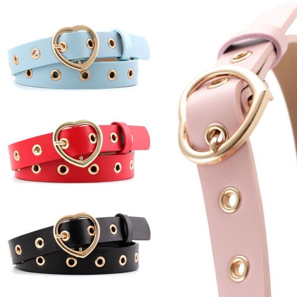 belts female leather belt women metal buckle stylish ladies vintage heart leisure trouser accessories, Black;brown
belts female leather belt women metal buckle stylish ladies vintage heart leisure trouser accessories, Black;brown