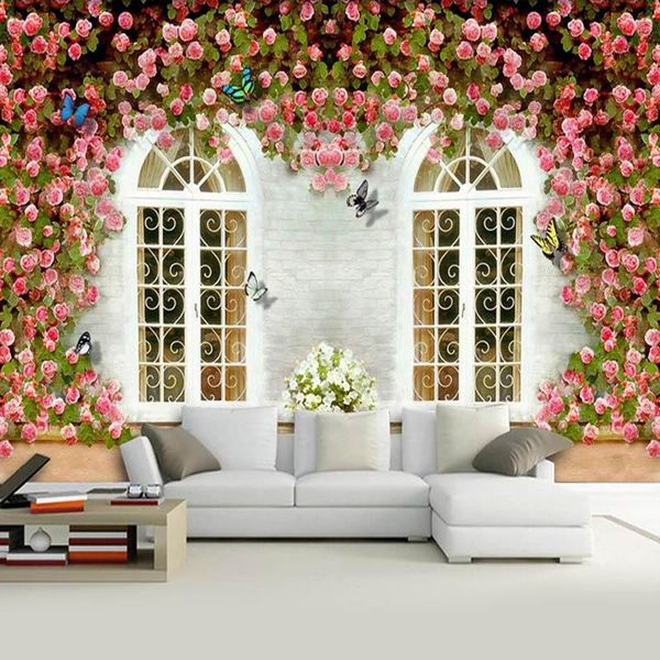 wallpapers custom mural wallpaper 3d creative romantic flowers window wall painting living room tv sofa bedroom pastoral papel de parede
wallpapers custom mural wallpaper 3d creative romantic flowers window wall painting living room tv sofa bedroom pastoral papel de parede