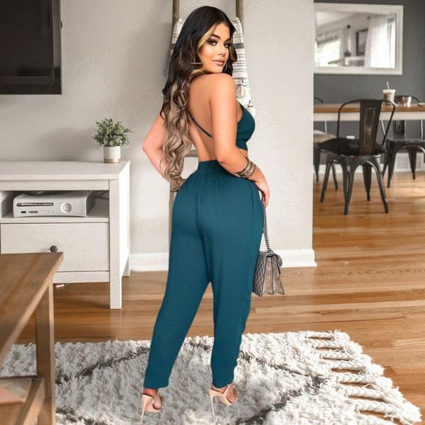 women's two piece pants irregular crop and tall tail harem with pockets night club outfits pieces set solide back criss cross up, White
women's two piece pants irregular crop and tall tail harem with pockets night club outfits pieces set solide back criss cross up, White