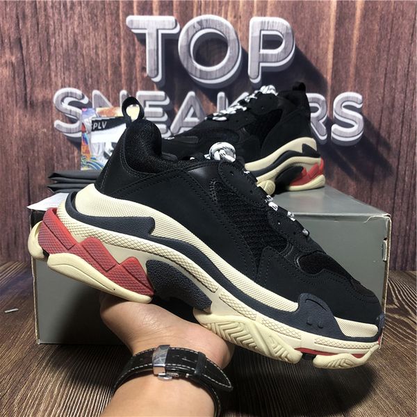casual shoes paris fashion 17fw triple s sneakers boots for men women green white vintage old dad grandpa with box, Black
casual shoes paris fashion 17fw triple s sneakers boots for men women green white vintage old dad grandpa with box, Black