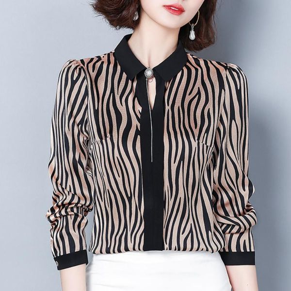 women's blouses & shirts fashion women plus size striped chiffon blouse shirt office work wear long sleeve a841, White
women's blouses & shirts fashion women plus size striped chiffon blouse shirt office work wear long sleeve a841, White