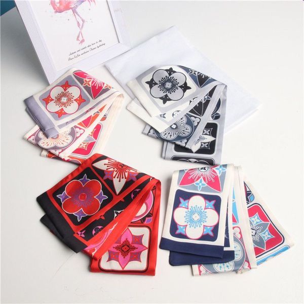 fdghrtsdg mix design magic hand bag scarves women small silk scarf kerchief belt neckerchief printing handle bag ribbon female women scarves, Blue;gray
fdghrtsdg mix design magic hand bag scarves women small silk scarf kerchief belt neckerchief printing handle bag ribbon female women scarves, Blue;gray