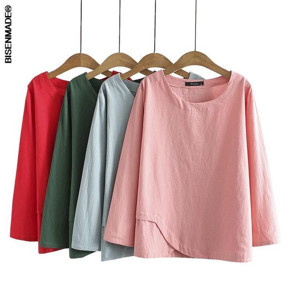 plus size t-shirt women's clothing t-shirts 2021 autumn show thin loose pure color cotton line o neck long sleeve k7-293, Black
plus size t-shirt women's clothing t-shirts 2021 autumn show thin loose pure color cotton line o neck long sleeve k7-293, Black