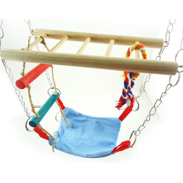 hamster suspension bridge ladder toys parrot wooden squirrel hanging swing bed bird hammock cages
hamster suspension bridge ladder toys parrot wooden squirrel hanging swing bed bird hammock cages