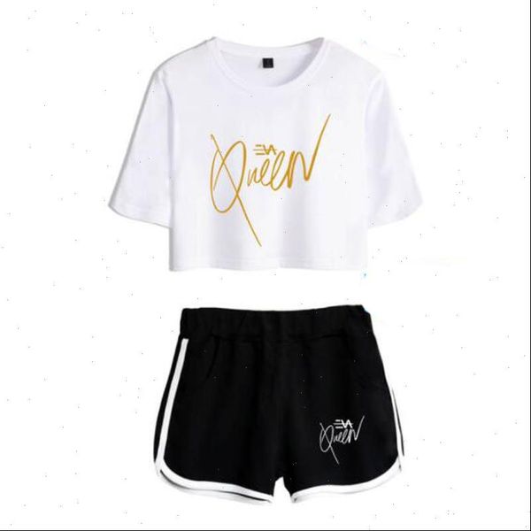 luxury harajuku fashion design women tracksuits eva queen two piece set shorts lovely t shirt cute classic funny sport, Gray
luxury harajuku fashion design women tracksuits eva queen two piece set shorts lovely t shirt cute classic funny sport, Gray