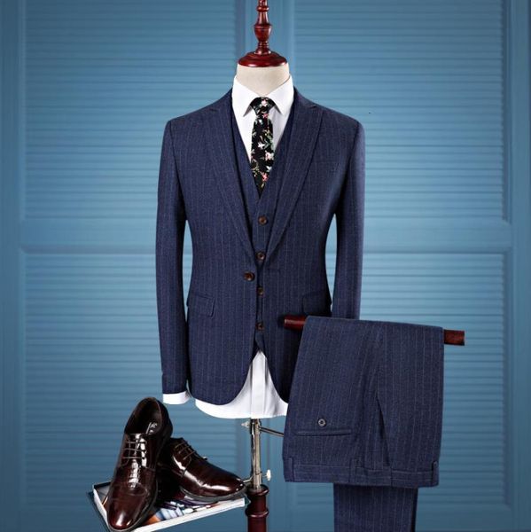 men's suits & blazers (jacket+vest +pants) new style men slim casual business jacket wool wedding dress suit, White;black
men's suits & blazers (jacket+vest +pants) new style men slim casual business jacket wool wedding dress suit, White;black
