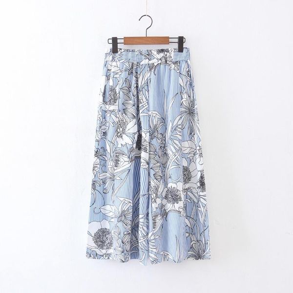 women's pants & capris summer high waist striped floral women wide leg trousers pantacourt femme taille haute xz2378, Black;white
women's pants & capris summer high waist striped floral women wide leg trousers pantacourt femme taille haute xz2378, Black;white