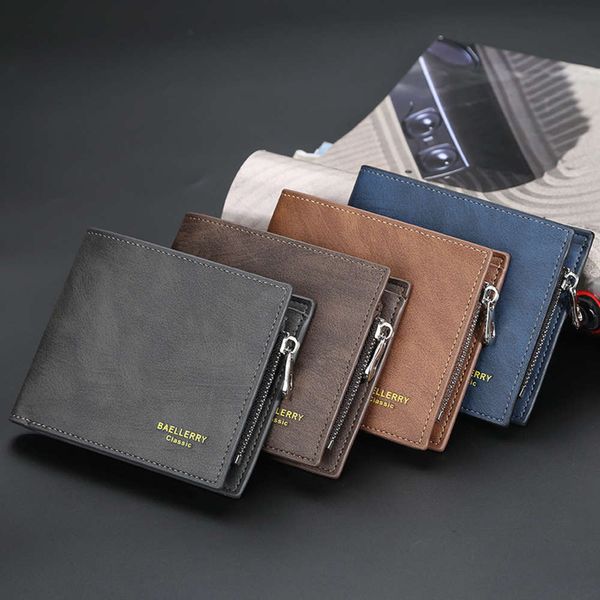 the wallet men's fashion business short wallet leisure large capacity zipper multi card soft pu wallet, Black
the wallet men's fashion business short wallet leisure large capacity zipper multi card soft pu wallet, Black