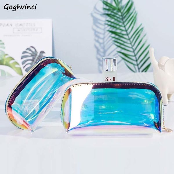 cosmetic bags & cases summer fashion laser women zipper makeup transparent wash bag korean style waterproof toiletries storage portable
cosmetic bags & cases summer fashion laser women zipper makeup transparent wash bag korean style waterproof toiletries storage portable