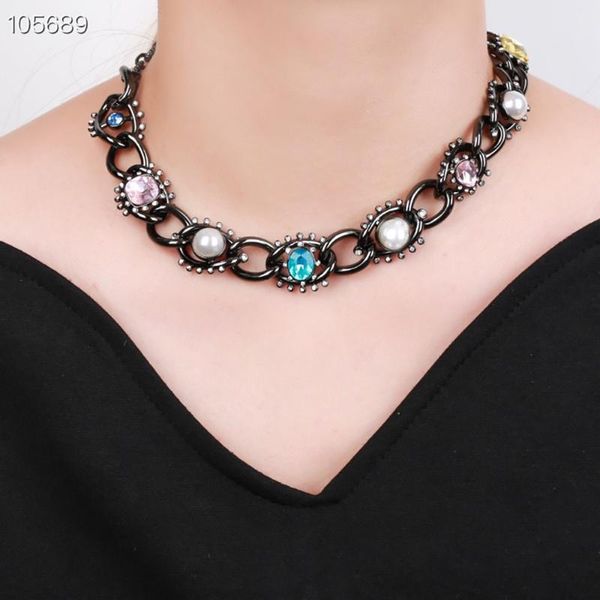 chains brand fashion party jewelry blue tassel stone pearls necklace luxcy vintage chain neckalce, Silver
chains brand fashion party jewelry blue tassel stone pearls necklace luxcy vintage chain neckalce, Silver