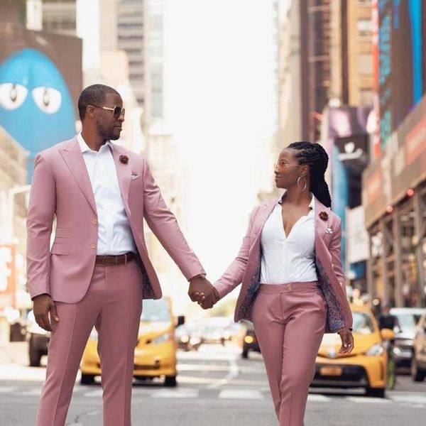 men's suits & blazers 2021 couples costume homme pink men 2 pcs groom prom wedding blazer suit pants fashion slim fit clothing, White;black
men's suits & blazers 2021 couples costume homme pink men 2 pcs groom prom wedding blazer suit pants fashion slim fit clothing, White;black