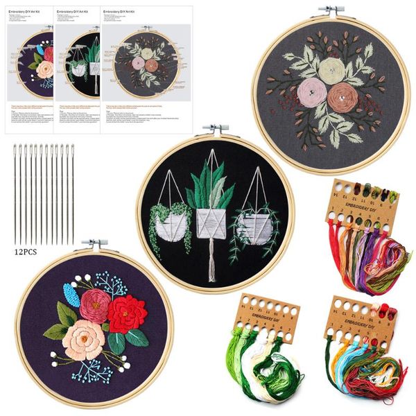beginners of embroidery thread flowers plants pattern frame cross stitch sewing tools punch needle diy kit other arts and crafts
beginners of embroidery thread flowers plants pattern frame cross stitch sewing tools punch needle diy kit other arts and crafts