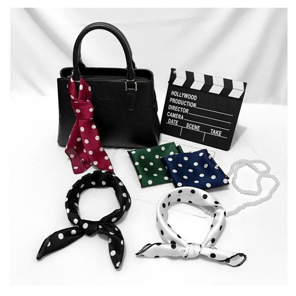 scarves classic women silk square ladies neck variety printed dots satin neckerchiefs hair scarf bags decoration 50x50cm, Blue;gray
scarves classic women silk square ladies neck variety printed dots satin neckerchiefs hair scarf bags decoration 50x50cm, Blue;gray