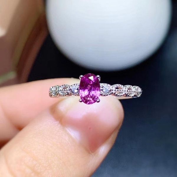 cluster rings genuine pink sapphire ring 4*6mm natural gemstone fine jewelry for girl friend anniversary gift real 925 sterling silver, Golden;silver
cluster rings genuine pink sapphire ring 4*6mm natural gemstone fine jewelry for girl friend anniversary gift real 925 sterling silver, Golden;silver