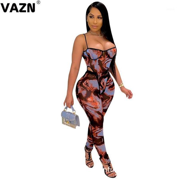 club print 2021 summer lady 2-piece long set spaghetti strap bodysuit pants skinny two piece dress, White
club print 2021 summer lady 2-piece long set spaghetti strap bodysuit pants skinny two piece dress, White