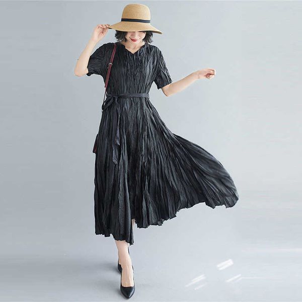 pleated sanzhai skirt in 2021 with short sleev showing thin, big size, xianqi, foreign style, age reducing, fat mm drs, women's summer, Black;gray
pleated sanzhai skirt in 2021 with short sleev showing thin, big size, xianqi, foreign style, age reducing, fat mm drs, women's summer, Black;gray