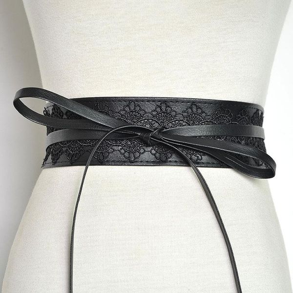 belts ladies lace fashion bows all-match personality girdle women's wide waist for women designer belt corset, Black;brown
belts ladies lace fashion bows all-match personality girdle women's wide waist for women designer belt corset, Black;brown