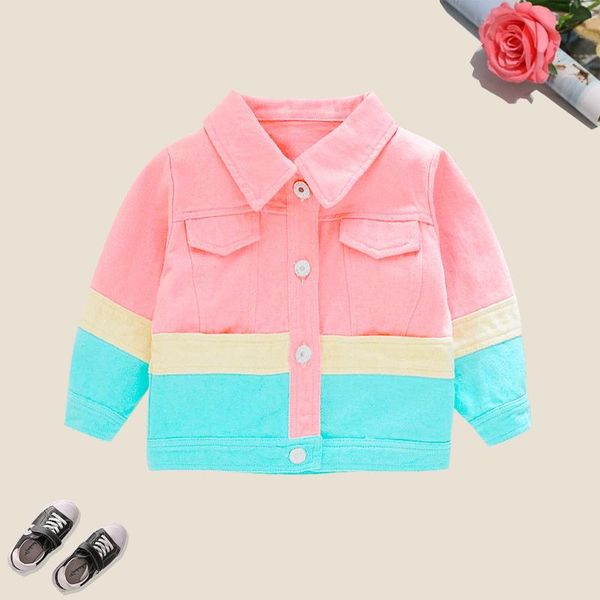 jackets kids for toddler spring girls denim coat patchwork long sleeve children clothes 2021 autumn 4 6 8y, Blue;gray
jackets kids for toddler spring girls denim coat patchwork long sleeve children clothes 2021 autumn 4 6 8y, Blue;gray