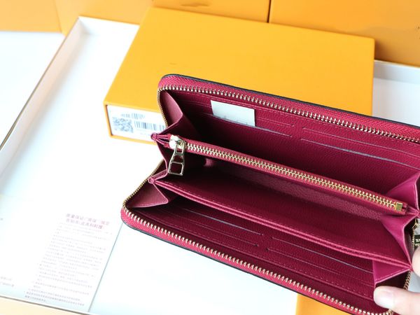 fashion men and women wallet card leather designer famous brand long european and american style matching box size 19-9-2cm m60546, Red;black
fashion men and women wallet card leather designer famous brand long european and american style matching box size 19-9-2cm m60546, Red;black