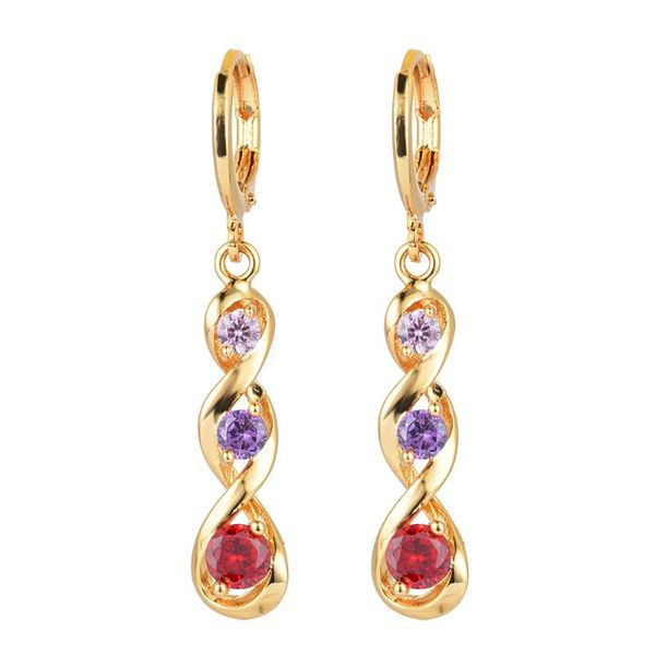 dangle & chandelier fashion gold color drop earrings cz stones women girls long jewelry, Silver
dangle & chandelier fashion gold color drop earrings cz stones women girls long jewelry, Silver