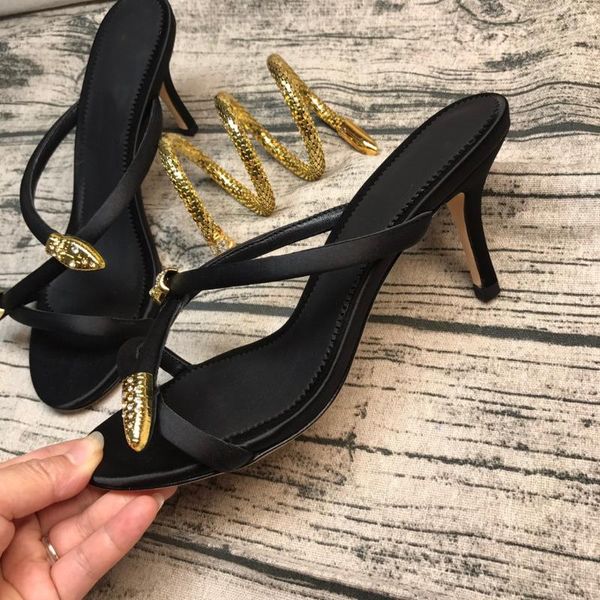 slippers summer women black open-toes sandals ladies metal decoration silk genuine leather zapatillas mujer designer shoes
slippers summer women black open-toes sandals ladies metal decoration silk genuine leather zapatillas mujer designer shoes