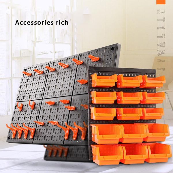 10pcs wall-mounted hardware tool hanging board hole plate hook part for kitchen storage boxes & bins
10pcs wall-mounted hardware tool hanging board hole plate hook part for kitchen storage boxes & bins