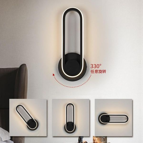 wall lamps nordic modern led acrylic black gold lamp 360 degree rotation used in bedside living room aisle bedroom decor
wall lamps nordic modern led acrylic black gold lamp 360 degree rotation used in bedside living room aisle bedroom decor