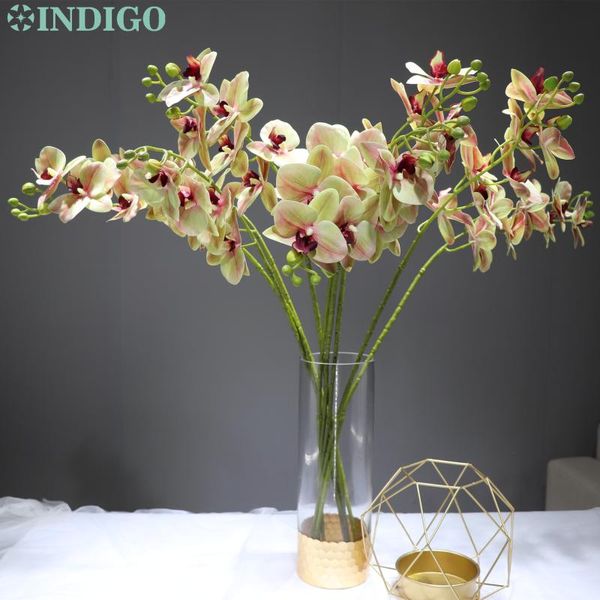- (9 piece/lot) green orchids nature flower real touch artificial office table decoration florist interior trim decorative flowers & w wreat
- (9 piece/lot) green orchids nature flower real touch artificial office table decoration florist interior trim decorative flowers & w wreat