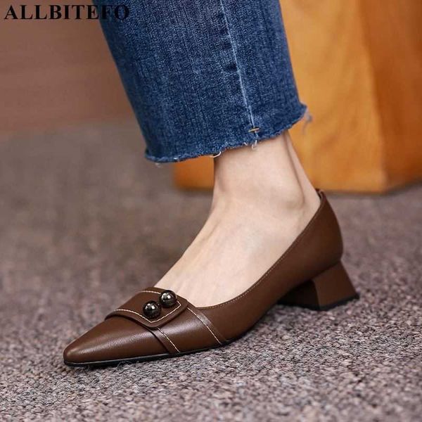 allbitefo thick heel comfortable soft genuine leather women heels shoes fashion leisure street high heel shoes office work shoes 210611, Black
allbitefo thick heel comfortable soft genuine leather women heels shoes fashion leisure street high heel shoes office work shoes 210611, Black