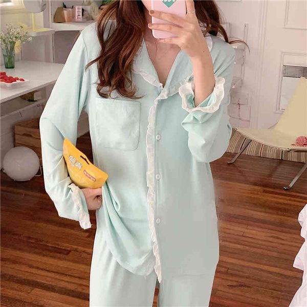 casual dresses comfortable solid women lace sweet 2021 chic loose soft cotton fashion long sleeve sleepwear home wear pajamas suits le5i, Black;gray
casual dresses comfortable solid women lace sweet 2021 chic loose soft cotton fashion long sleeve sleepwear home wear pajamas suits le5i, Black;gray