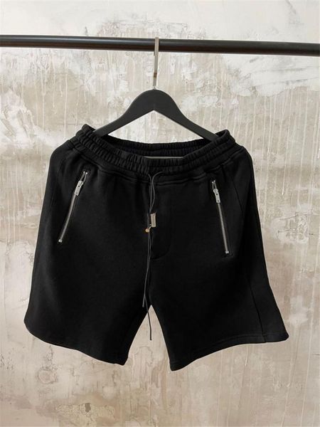 men's shorts men women 1:1 washed represent blank classic metal bar breeches vintag, White;black
men's shorts men women 1:1 washed represent blank classic metal bar breeches vintag, White;black