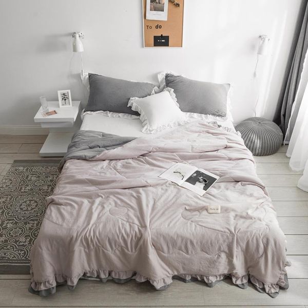 comforters & sets solid washing cotton summer quilt twin full queen king blankets bed cover quilting suitable for children adults gray
comforters & sets solid washing cotton summer quilt twin full queen king blankets bed cover quilting suitable for children adults gray