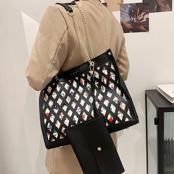 evening bags hollow out 2021 handbags shopping bag fashion tote female soft big slung shoulder large
evening bags hollow out 2021 handbags shopping bag fashion tote female soft big slung shoulder large