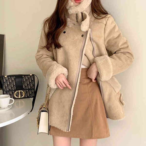 jacket fashion korean stand collar warm all-match coats chic autumn winter loose zip jackets women solid color double pockets, Black;brown
jacket fashion korean stand collar warm all-match coats chic autumn winter loose zip jackets women solid color double pockets, Black;brown