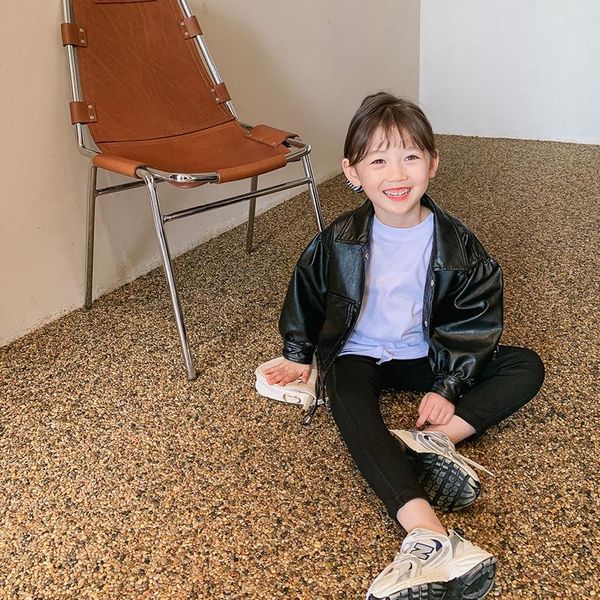 jackets 2021 autumn korean girls' handsome leather jacket children's foreign for girls clothes toddler, Blue;gray
jackets 2021 autumn korean girls' handsome leather jacket children's foreign for girls clothes toddler, Blue;gray
