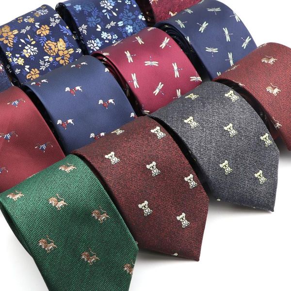 bow ties arrival men's horse bear dragonfly pattern red blue wedding necktie 8cm business polyester for men, Black;gray
bow ties arrival men's horse bear dragonfly pattern red blue wedding necktie 8cm business polyester for men, Black;gray