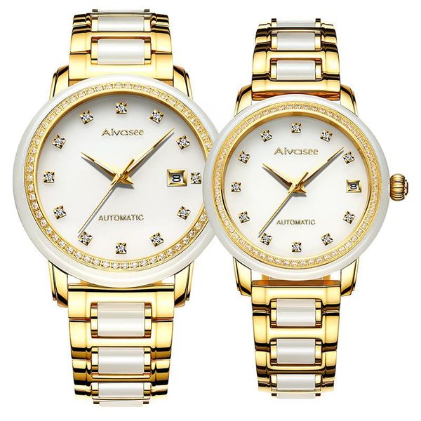 wristwatches 2021 100% jade ms watch automatic mechanical fashion business men unique creative gift couple woman clock, Slivery;brown
wristwatches 2021 100% jade ms watch automatic mechanical fashion business men unique creative gift couple woman clock, Slivery;brown