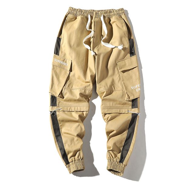 men's pants men streetwear mens cotton ribbons male summer casual full length man hip hop baggy trousers pbtg, Black
men's pants men streetwear mens cotton ribbons male summer casual full length man hip hop baggy trousers pbtg, Black