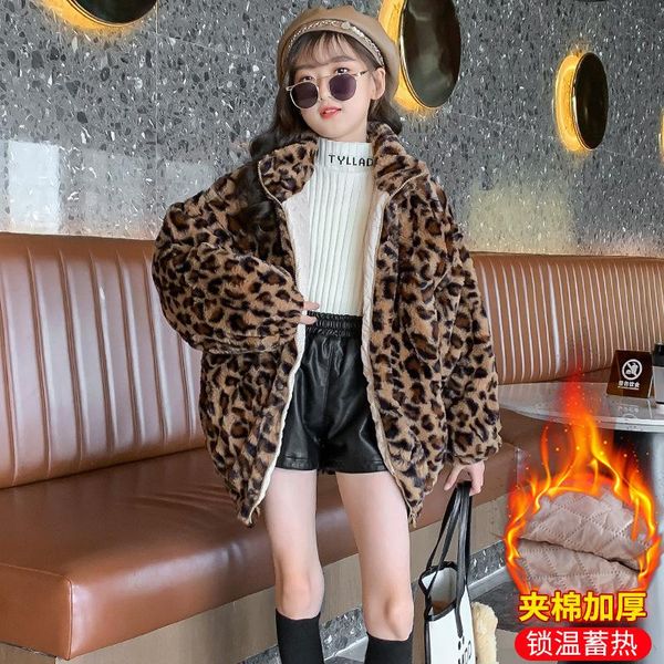 jackets girl leopard overcoat 2021 children's winter fashion lamb wool comfortable warm zipper jacket kids clothing child coat for, Blue;gray
jackets girl leopard overcoat 2021 children's winter fashion lamb wool comfortable warm zipper jacket kids clothing child coat for, Blue;gray