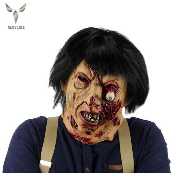 other event & party supplies waylike halloween horror black hair zombie latex mask costume carnival cosplay props
other event & party supplies waylike halloween horror black hair zombie latex mask costume carnival cosplay props