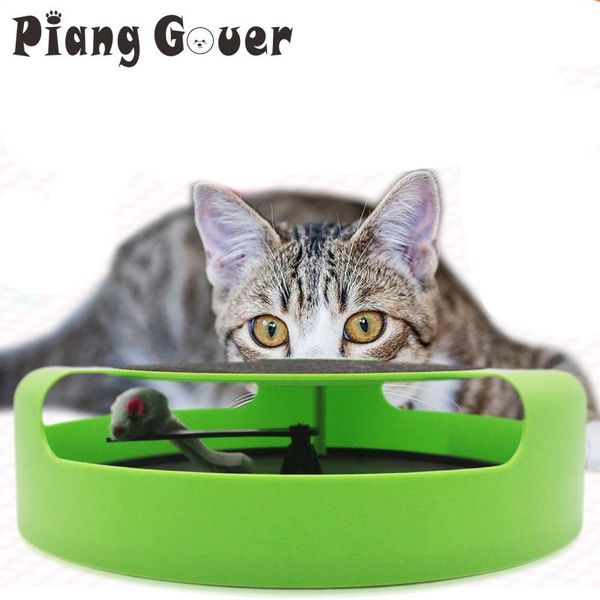 green pet cat toy cute round shape mouse toys scratching board rotary table
green pet cat toy cute round shape mouse toys scratching board rotary table